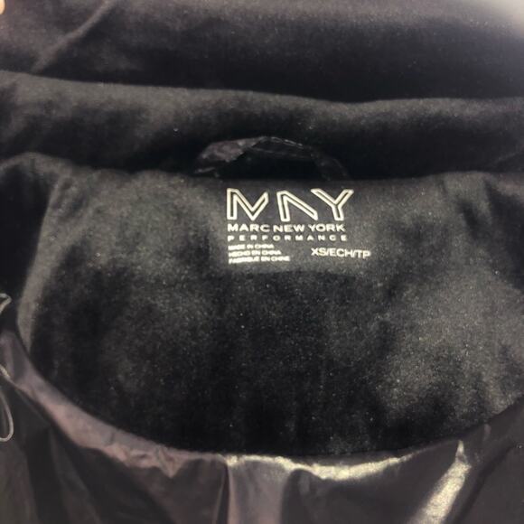 Marc New York black puffer jacket size xs - Picture 3 of 4